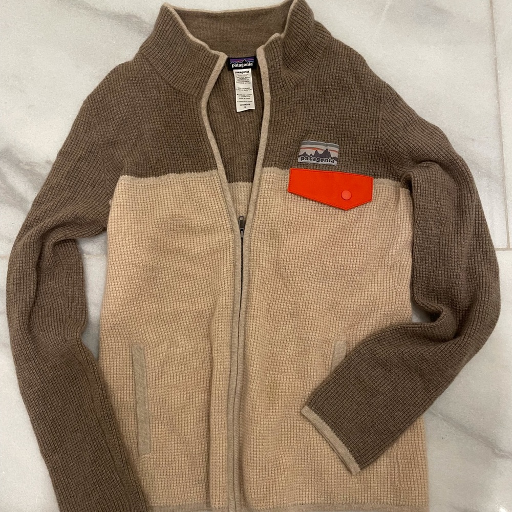 Patagonia Cashmere Sweater with Zipper